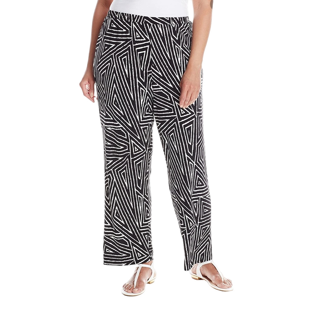 Karen‎ Kane Tribal Print Elastic Waist Pull-on Pant Size 2x